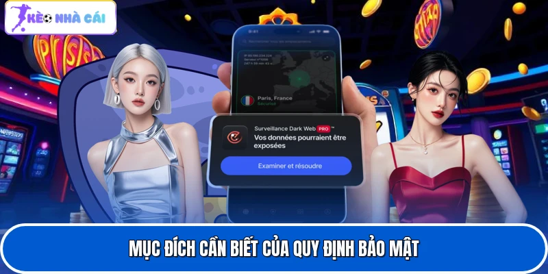 Mục đích cần biết của quy định bảo mật